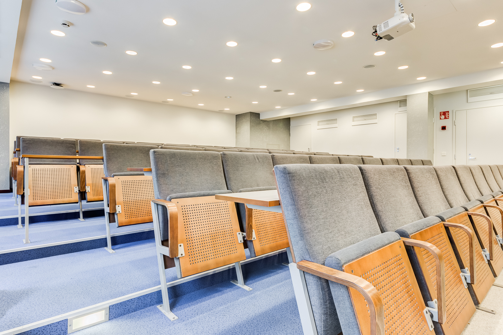 Auditorio Roban penkkirivit lähikuvassa