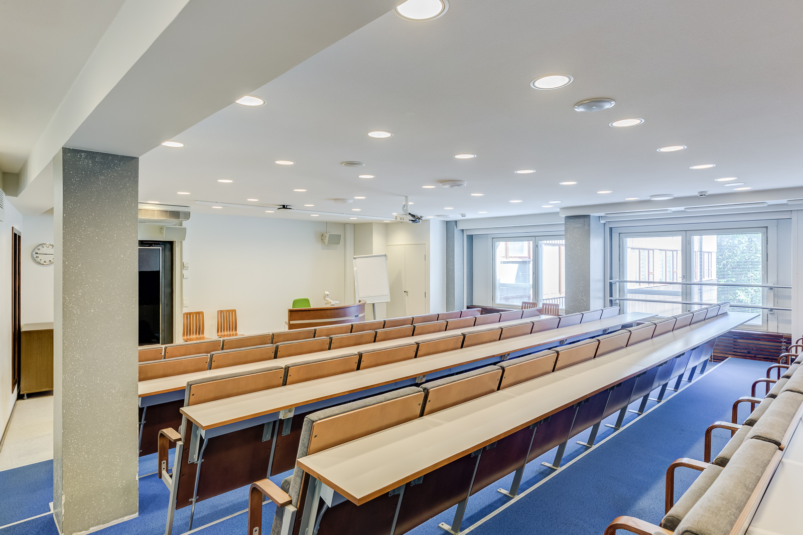 Auditorio Roba ylhäältä kuvattuna, Iso Roobertinkatu Helsinki
